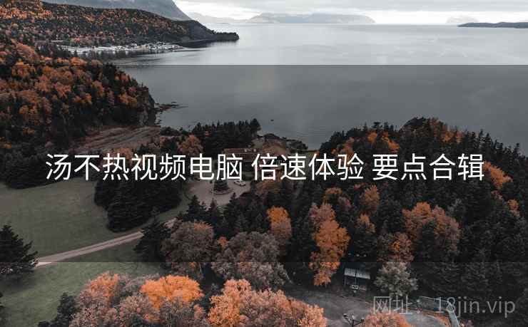 汤不热视频电脑 倍速体验 要点合辑