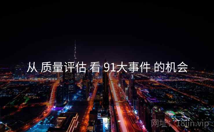 从 质量评估 看 91大事件 的机会