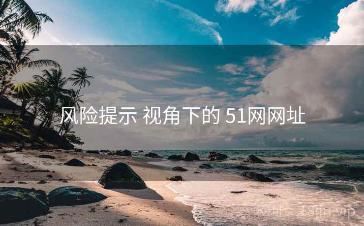 风险提示 视角下的 51网网址